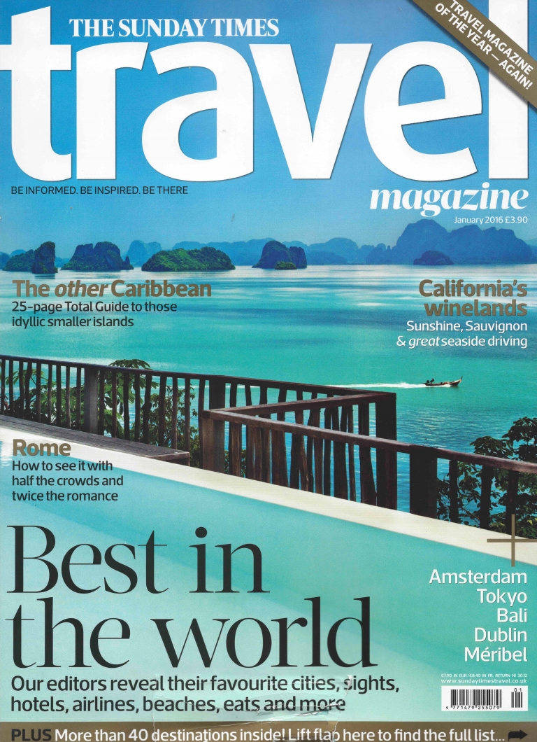 times travel magazine subscription
