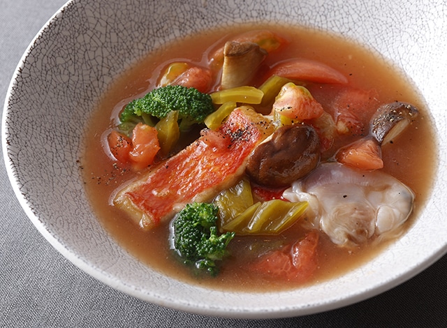 Palace Hotel Tokyo Amber Palace Spring 2026 Braised Clam And White Fish With Tomato H2