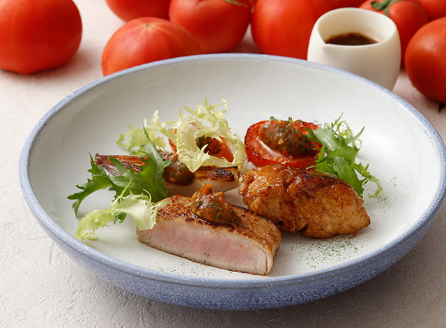 Palace Hotel Tokyo Esterre By Alain Ducasse Summer 2025 Seared Veal Tenderloin And Sweetbread H2