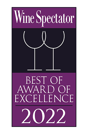 Palace Hotel Tokyo Grand Kitchen Wine Spectator Award of Excellence 2022 Logo T2
