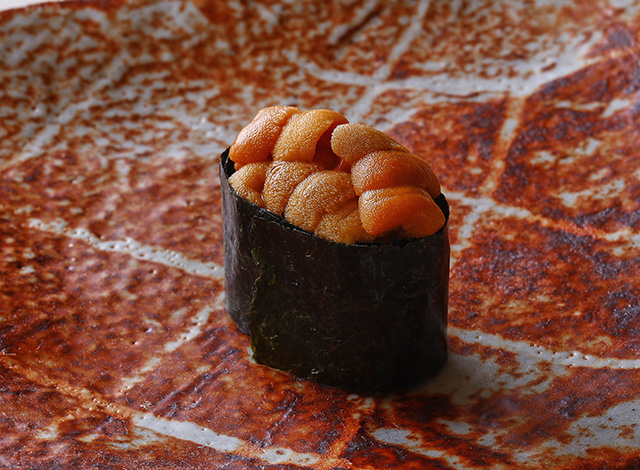 Palace Hotel Tokyo Kanesaka Summer 2025 Sea Urchin Sushi H2