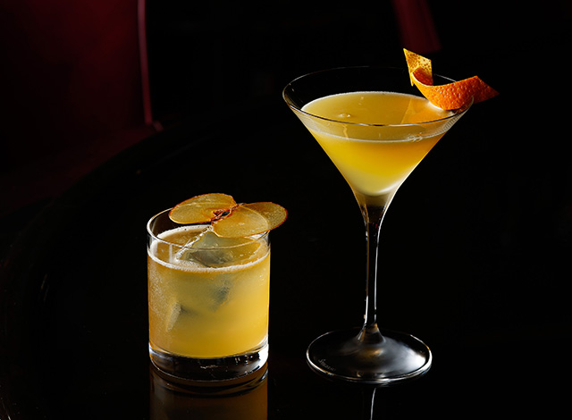 Palace Hotel Tokyo - Royal Bar - Spring 2024 - Apple Penicillin & Summer Orange Martini