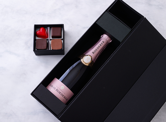 Palace Hotel Tokyo Sweets Deli White Day 2023 Louis Roederer Rose Chocolats H2
