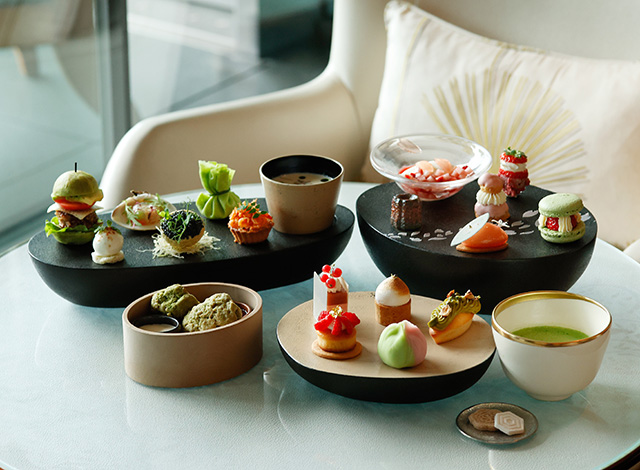 Palace Hotel Tokyo The Palace Lounge Spring 2025 Afternoon Tea Stones H2 1