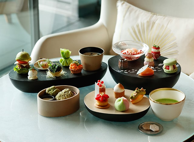 Palace Hotel Tokyo The Palace Lounge Spring 2025 Afternoon Tea Stones H2